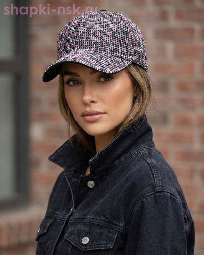 B61 леопард Бейсболка женская (56-58) - Шапки-НСК. Головные уборы оптом и в розницу.