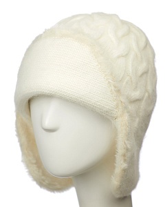 05012AgТ1 Коса травка Ушанка женская (54-58)