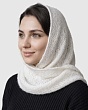 Шарфы, снуды, прочие Paola Belleza 602 PB Косынка женская (125 х 55) - белый