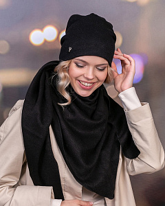 LS 3005 PL 3005 Комплект женский флис (колпак+косынка) (56-58)