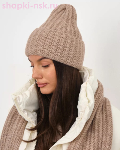 1142 WH Колпак женский (56-58) - Шапки-НСК. Головные уборы оптом и в розницу.