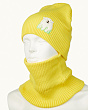 Комплекты Поляярик 17-29-L флис (50-54)(колпак,шарф) Комплект - желтый