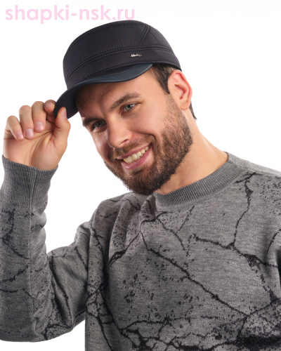 031.1211 Немка мужская флис (55-60) - Шапки-НСК. Головные уборы оптом и в розницу.