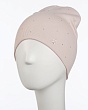 Головные уборы Поляярик 03-56-LT Бини для девочки (52-54) - св.бежевый