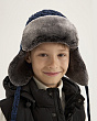 Головные уборы Totti (Storm) Эйлер Ушанка для мальчика (52-56) - 5