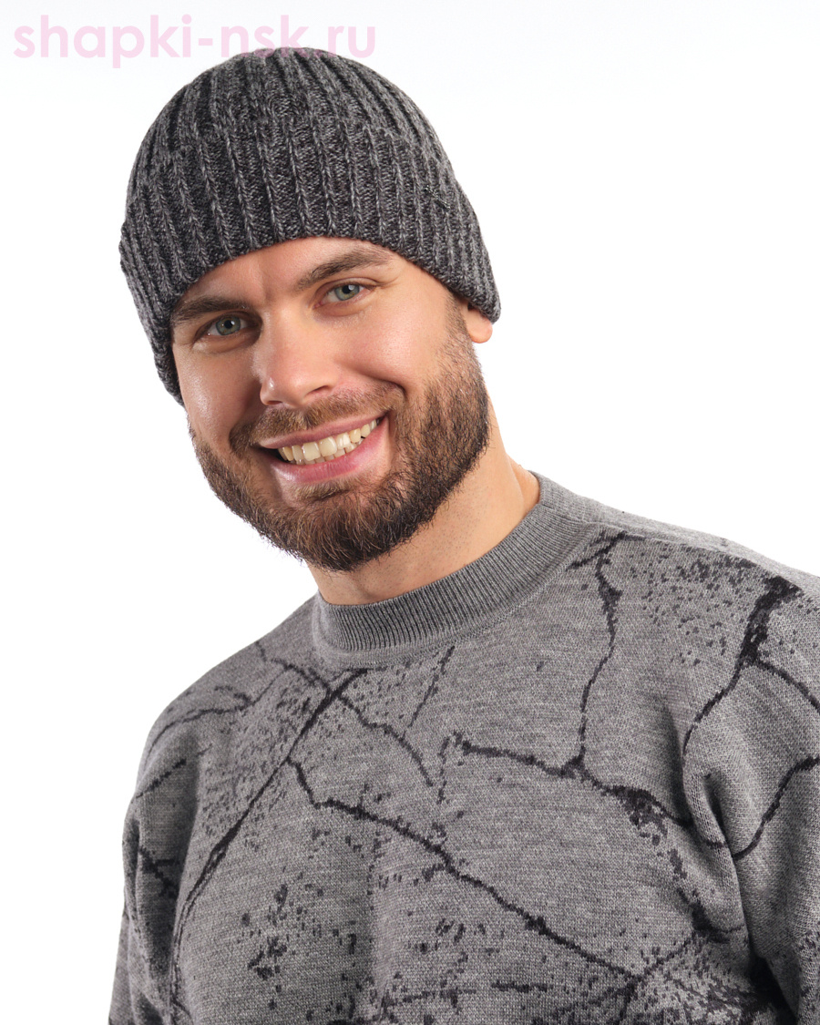 6331 Шапка мужская флис (57-59)