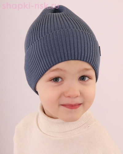 03-75-S (о) Бини для мальчика (48-50) - Шапки-НСК. Головные уборы оптом и в розницу.