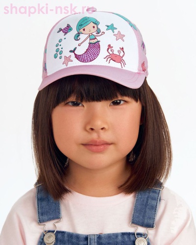 3320-MC Бейсболка для девочки (48-50) - Шапки-НСК. Головные уборы оптом и в розницу.