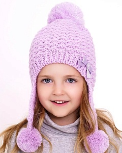 11236/2 MGU Шапка для девочки флис (50-52)