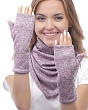 Перчатки, варежки, митенки Verenitsa (Svetlitsa) 103.00/00-75 (6-8 р-р) Митенки - розовый меланж