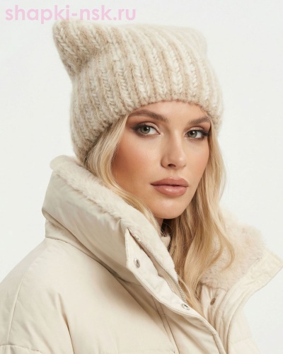 260127 MH Бини женская (56-58) - Шапки-НСК. Головные уборы оптом и в розницу.