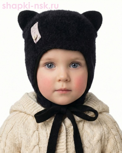 Ресничка Шапка для девочки (48-50) - Шапки-НСК. Головные уборы оптом и в розницу.