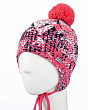 Головные уборы Marhatter 9398/2 MGU Ушанка для девочки флис (50-52) - 1