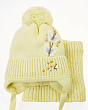 Комплекты Поляярик 02-56-S (48-50) (шапка+снуд) Комплект - желтый