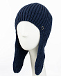 Головные уборы Marhatter 13304/2 MWU Ушанка женская флис (56-58) - синий