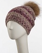 Головные уборы Snezhna (marhatter) 6777/2 SWH Шапка женская флис (56-58) - св.сирень-слива