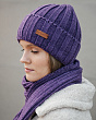 Комплекты Noryalli 42600/32600 (колпак+шарф) Комплект - фиолетовый