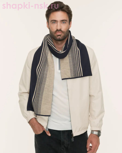ST 193 Шарф мужской (175 х 24) - Шапки-НСК. Головные уборы оптом и в розницу.