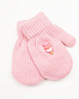 Перчатки, варежки, митенки Теплыши 043-TMg Варежки для девочки (5-6 лет) - розовый