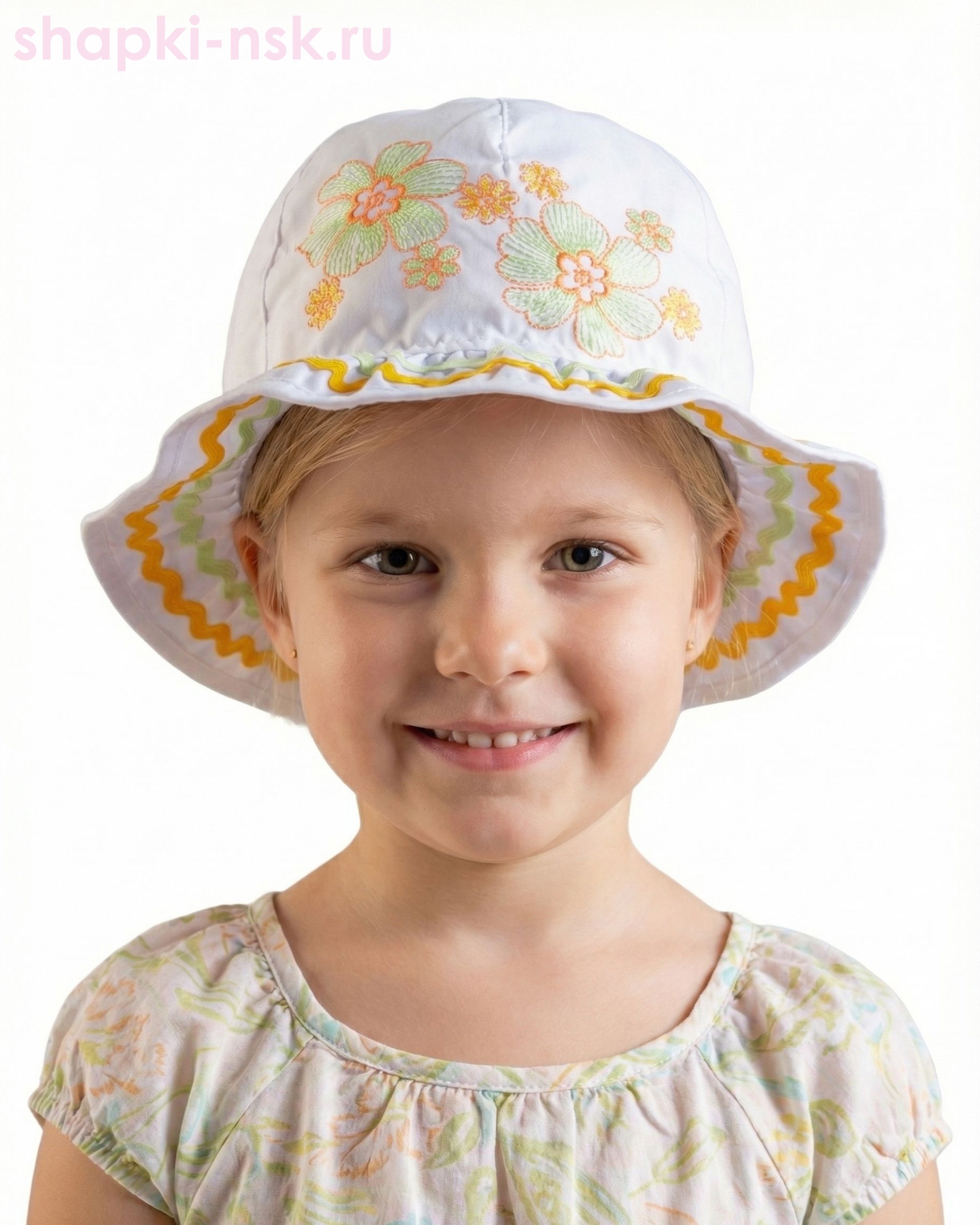 453 ЛЕ Вьюнок Панама для девочки (46-52)