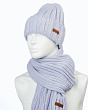 Комплекты Noryalli 42600/32600 (колпак+шарф) Комплект - лиловый
