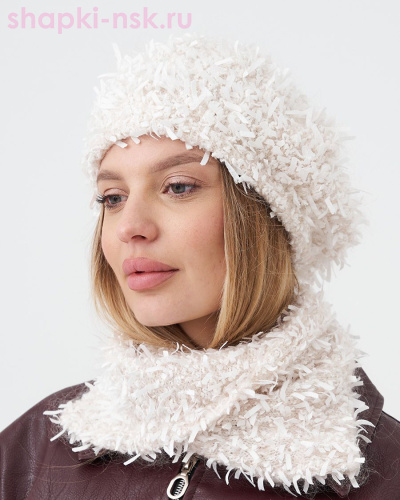 Джейн пряжа HAPPY Берет (56-58) - Шапки-НСК. Головные уборы оптом и в розницу.