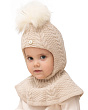 Головные уборы Kotik Торри Шлем для девочки (2-8 лет) - св.бежевый