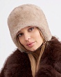 Головные уборы Levelpro Марго экомех норка Ушанка флис (56-58) - 1
