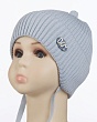 Головные уборы Поляярик 06-24-D Бини для мальчика (44-46) - голубой