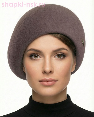 Лада шерсть Берет женский - Шапки-НСК. Головные уборы оптом и в розницу.