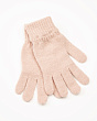 Перчатки, варежки, митенки Теплыши 032-TGg Перчатки для девочки (13-16 лет) - пудра