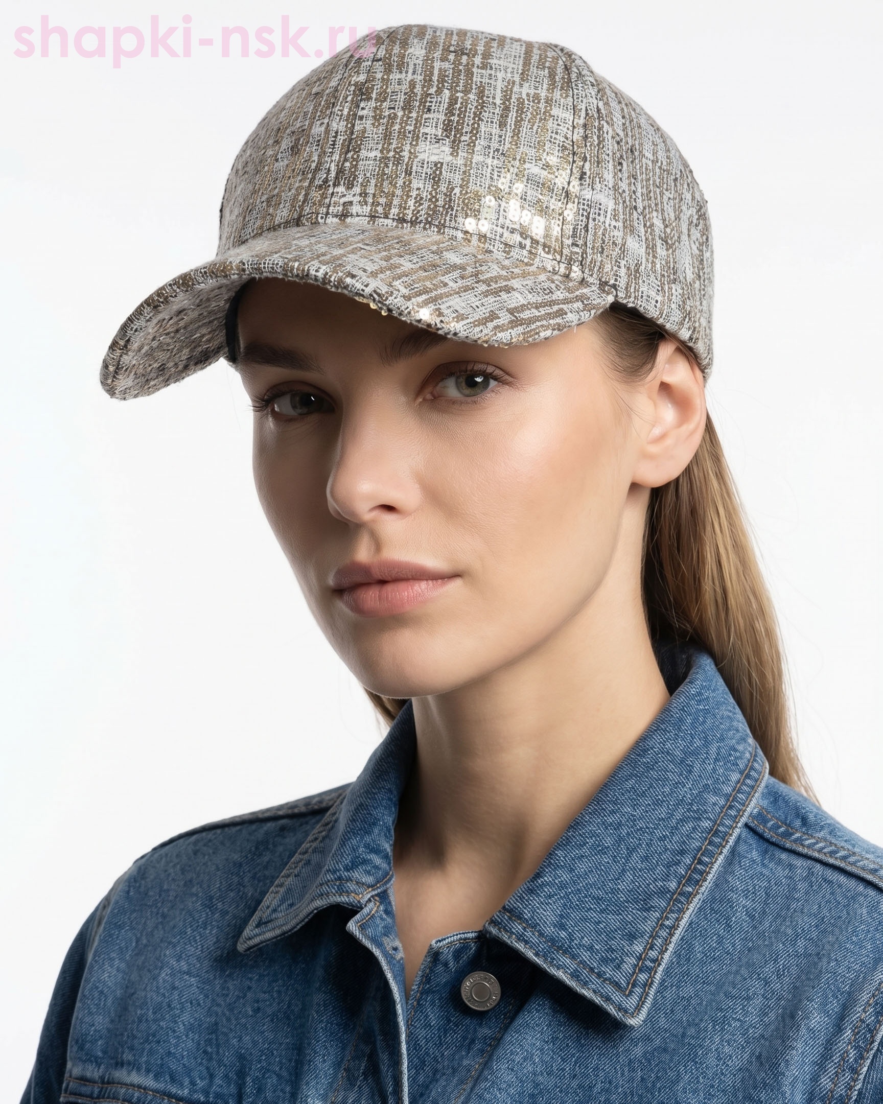 B71 Бейсболка женская (56-58)