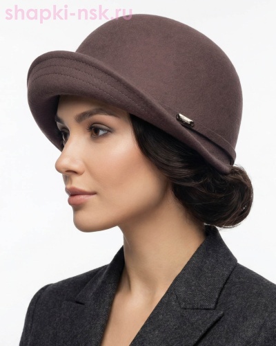 Алина шерсть Шляпа женская (56-58) - Шапки-НСК. Головные уборы оптом и в розницу.