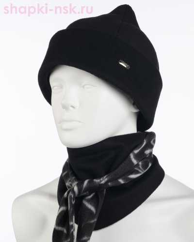 Тюльпан Комплект флис (колпак+бактус) (56-58) - Шапки-НСК. Головные уборы оптом и в розницу.