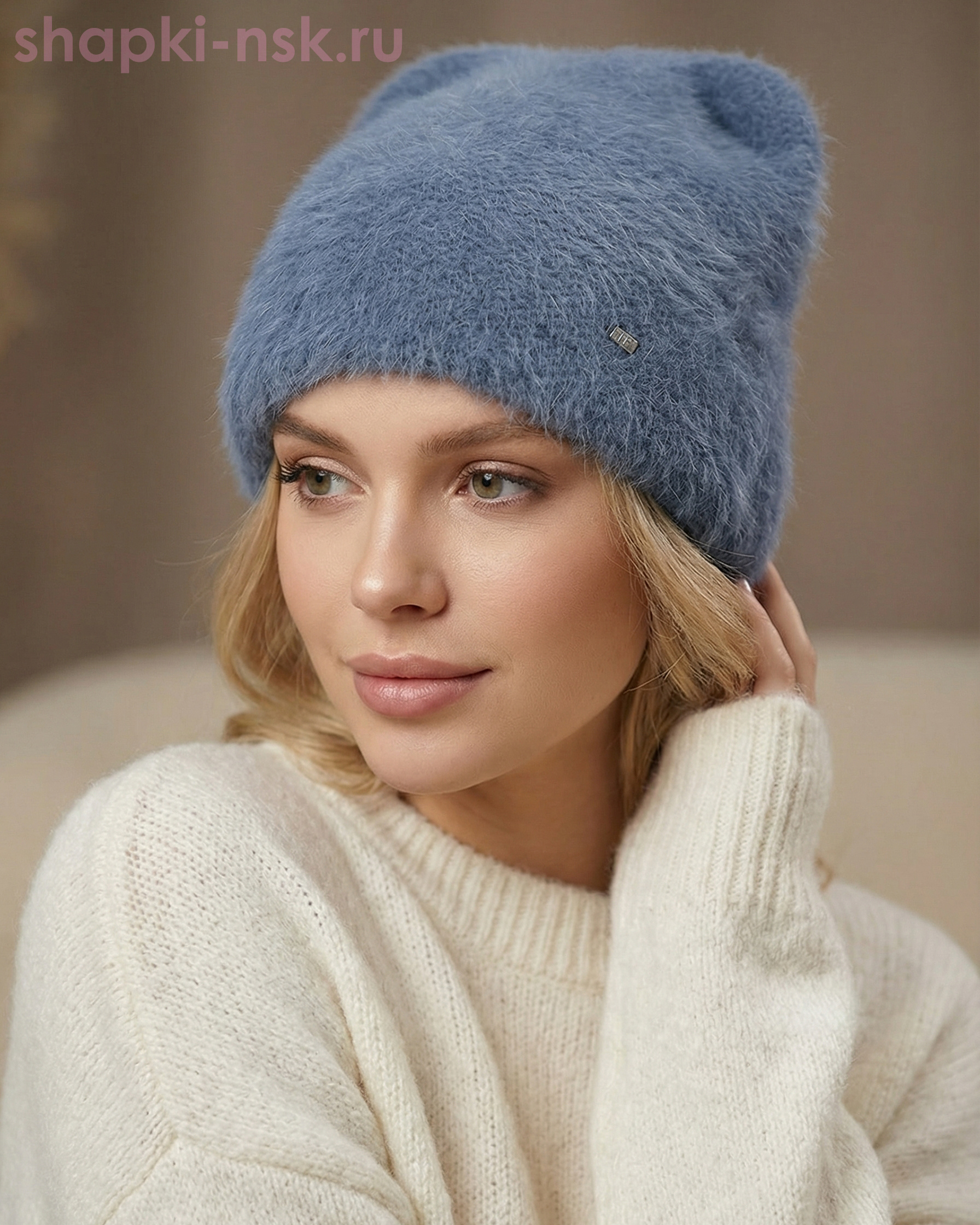 Мини 962 Шапка женская (56-58)