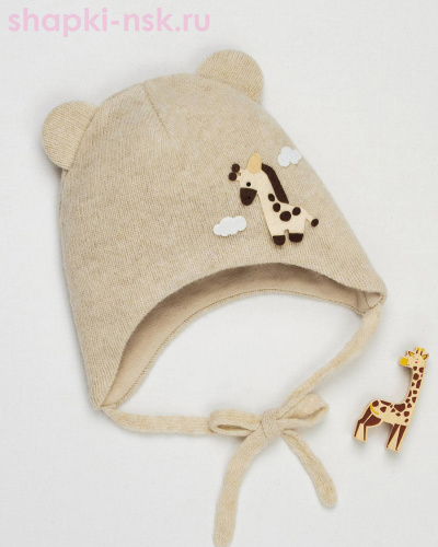 Марти Шапка с ушками для девочки (42-48) - Шапки-НСК. Головные уборы оптом и в розницу.