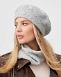 Головные уборы Levelpro Эльза пряжа Альпака пайетки Берет (56-58) - 4