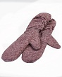 Перчатки, варежки, митенки Verenitsa (Svetlitsa) 160.01/00-74 флис Варежки - розовато-серый меланж