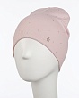 Головные уборы Поляярик 03-56-LT Бини для девочки (52-54) - пудра