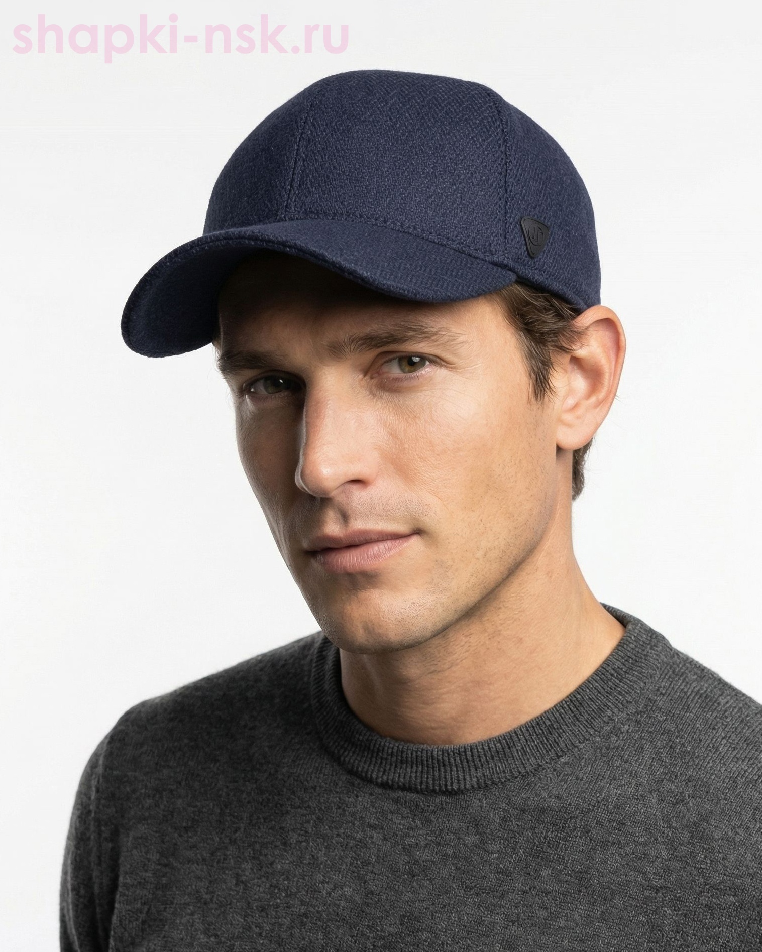 071-100 Бейсболка мужская флис (56-62)