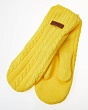 Перчатки, варежки, митенки Noryalli 59901 флис Варежки - желтый неон